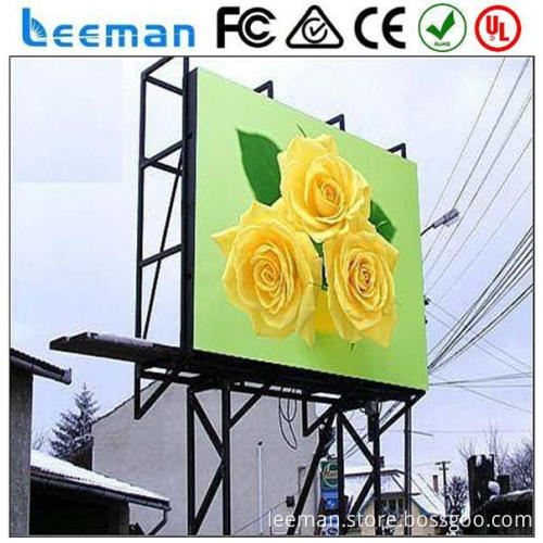 Leeman P6 SMD led display board sign for mobile truck